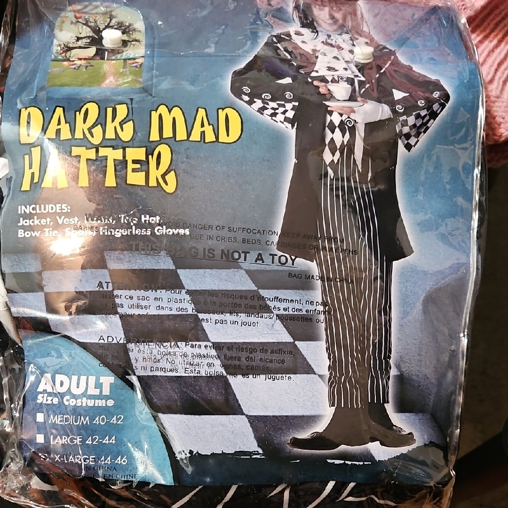 Dark Mad Hatter Mens